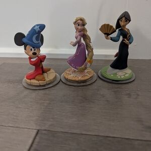 Disney Infinity Magicien Mickey Mouse, Rapunzel And Mulan Vidéo Game